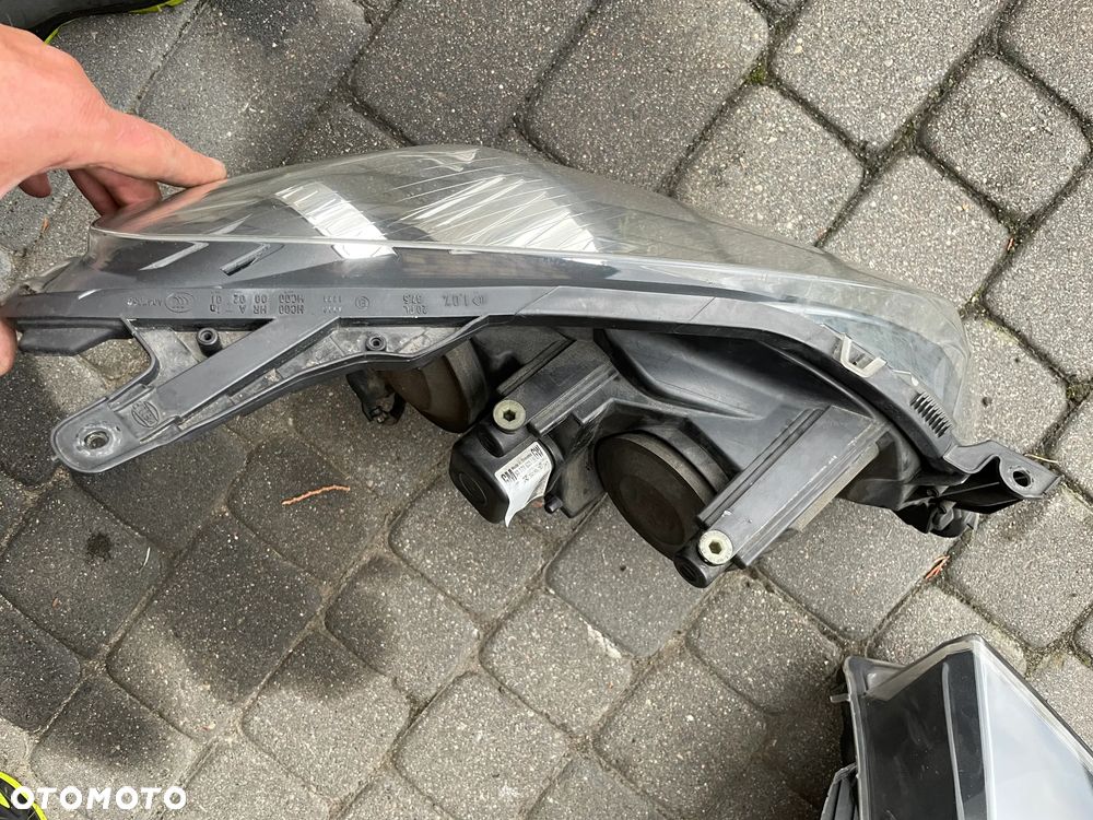 OPEL ASTRA H III LIFT PRZÓD KOMPLETNY ZDERZAK LAMPA REFLEKTOR LEWY przedni GRILL lampa reflektor LEWA PRAWA GTC Hella Z167 - 5