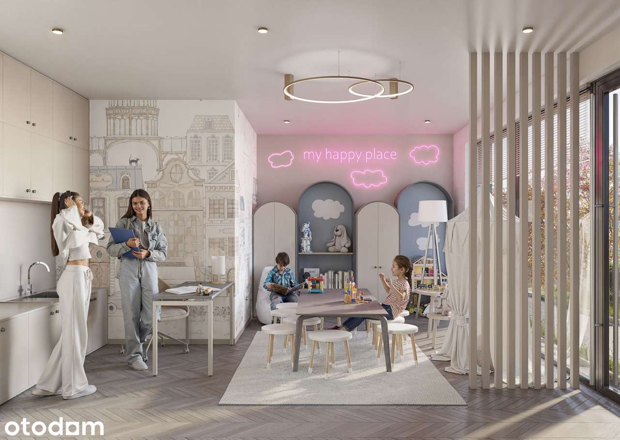 3-pokojowe mieszkanie 59m2 + balkon Bez Prowizji