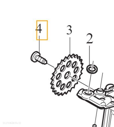 VOLVO S60 V60 S90 V90 XC40 XC60 XC90 sruba kola pompy oleju 2.0D OE - 2