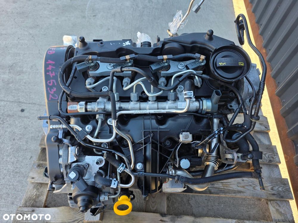 SILNIK KOMPLETNY AUDI VW SEAT SKODA 2.0 TDI CFF CFFB 147532 KM ORYGINAŁ !*3 - 5