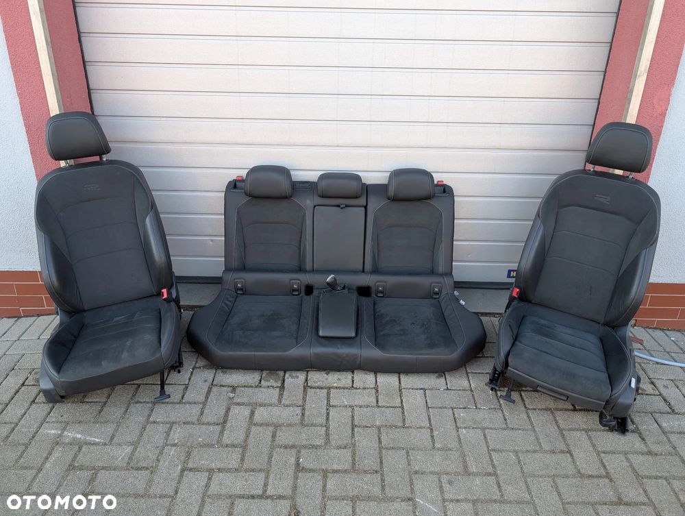 VW ARTEON LIFT R-LINE FOTELE KANAPA KOMPLET PODGRZEWANE KOMBI EUROPA STAN BDB - 4