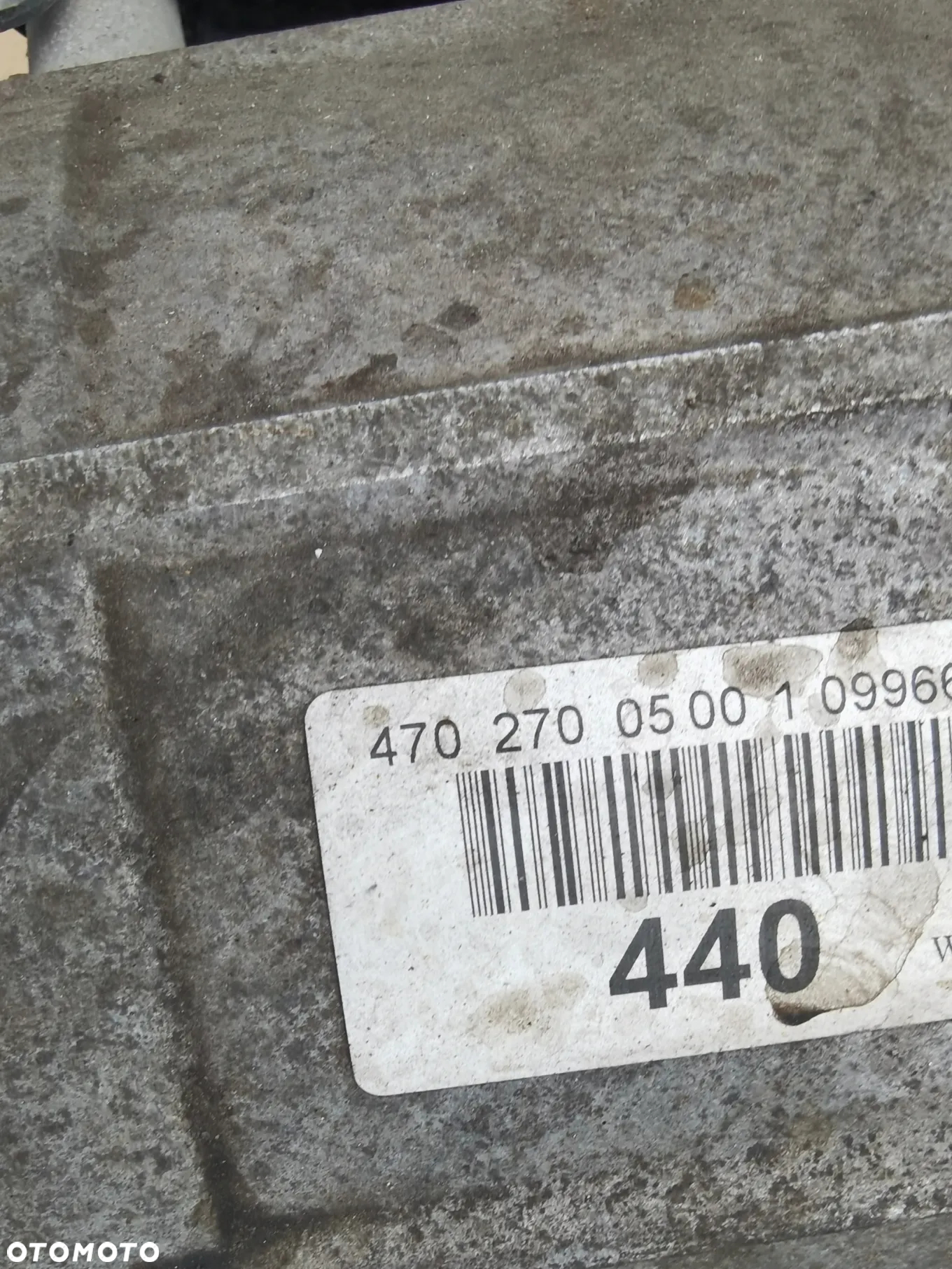 MERCEDES X KLASA 470 350 CDI SKRZYNIA BIEGOW JAK NOWA 36TYŚ KM 4702700500 - 3