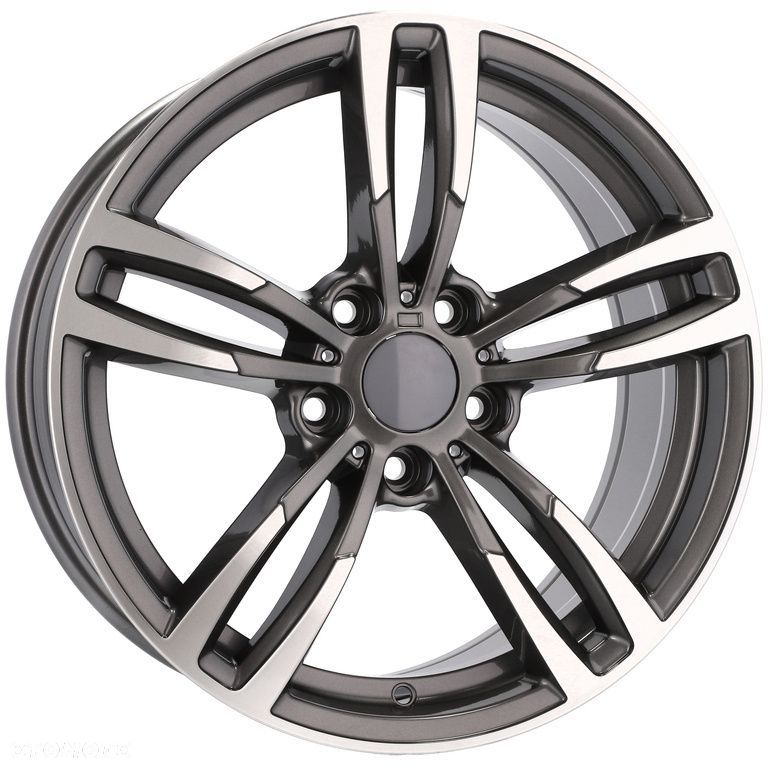4x Felgi 18 m.in. do BMW 1 E90 E91 F30 F31 F34 5 E60 F10 X1 X3 - BK855 (BY1121) - 10