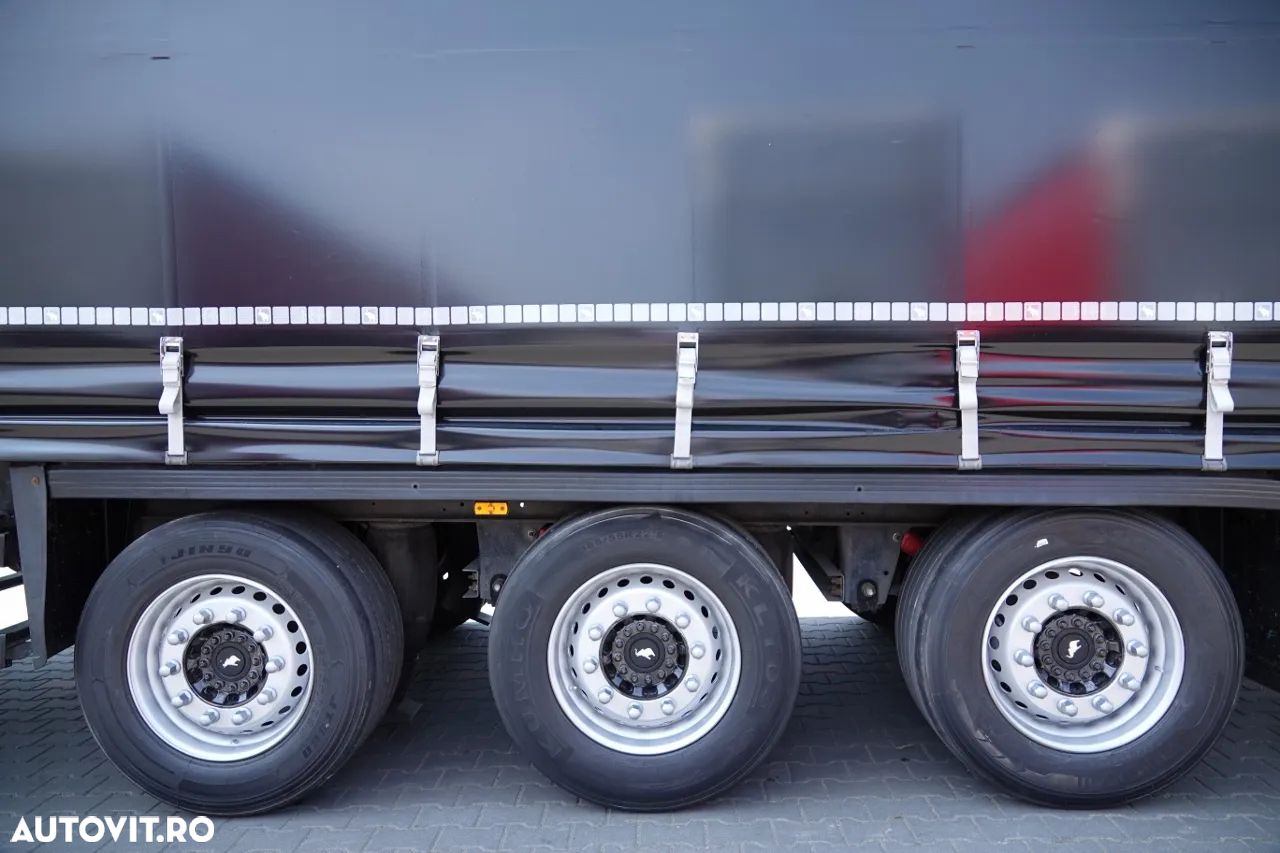 Schmitz Cargobull CORTINĂ / VARIOS / 385/55 R22.5 / ACOPERIȘ RIDICAT - 24