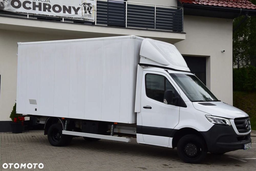 Mercedes-Benz Sprinter 519 CDI  Kontener Na bliźniaku , Automatyczna skrzynia 190 KM, Salon PL   Na gwarancji - 32
