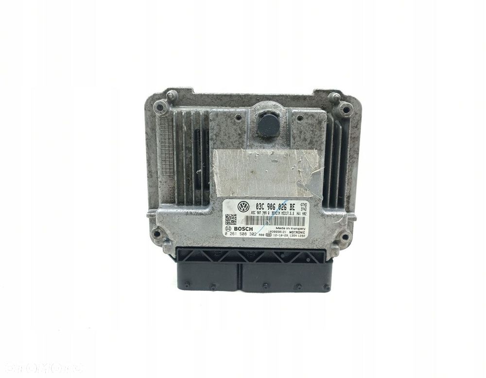KOMPUTER SILNIKA STEROWNIK VW SCIROCCO III 1.4 TSI 03C906026BE CTHD - 1