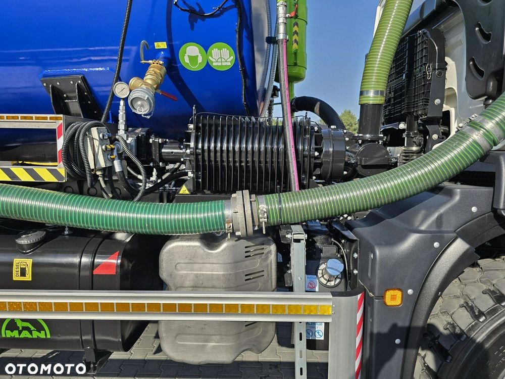 MAN 4x4 WUKO GAMON PW8  do zbierania odpadów płynnych separatorów - 28