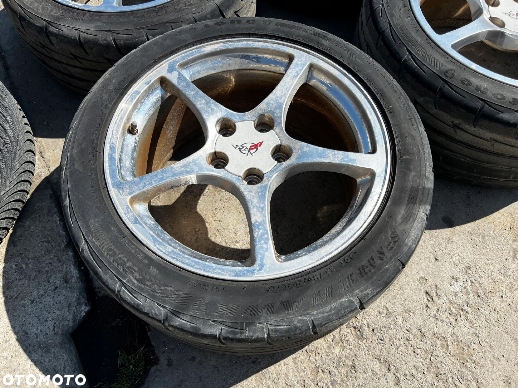 KOŁA FELGI OPONY LETNIE CHEVROLET CORVETTE C5 97-04 245/45 R17 275/40 R18 - 2
