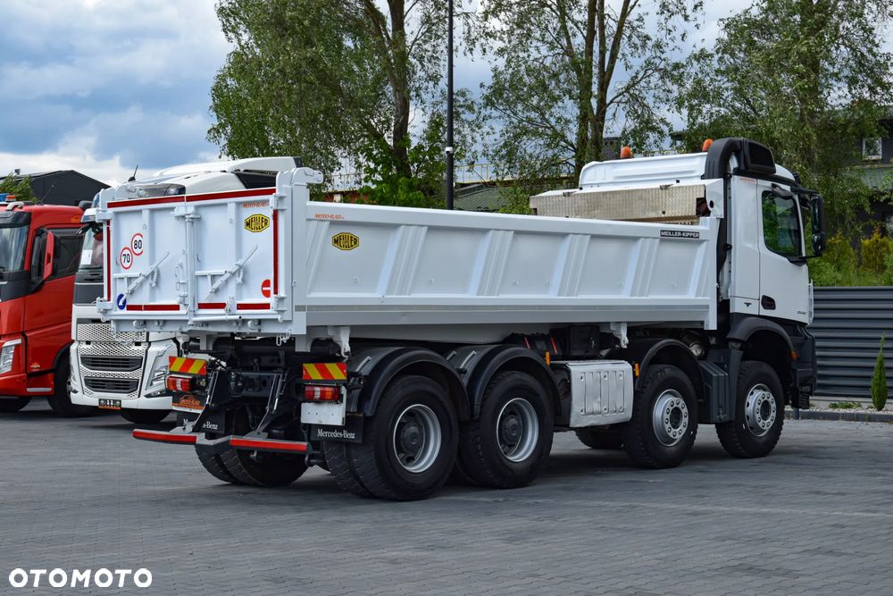 Mercedes-Benz AROCS 3243 / 8x4 / EURO 6 / WYWROTKA / MELLER KIPPER / HYDROBURTA / AUTOMAT / SERWISOWANY / SPROWADZONY - 5