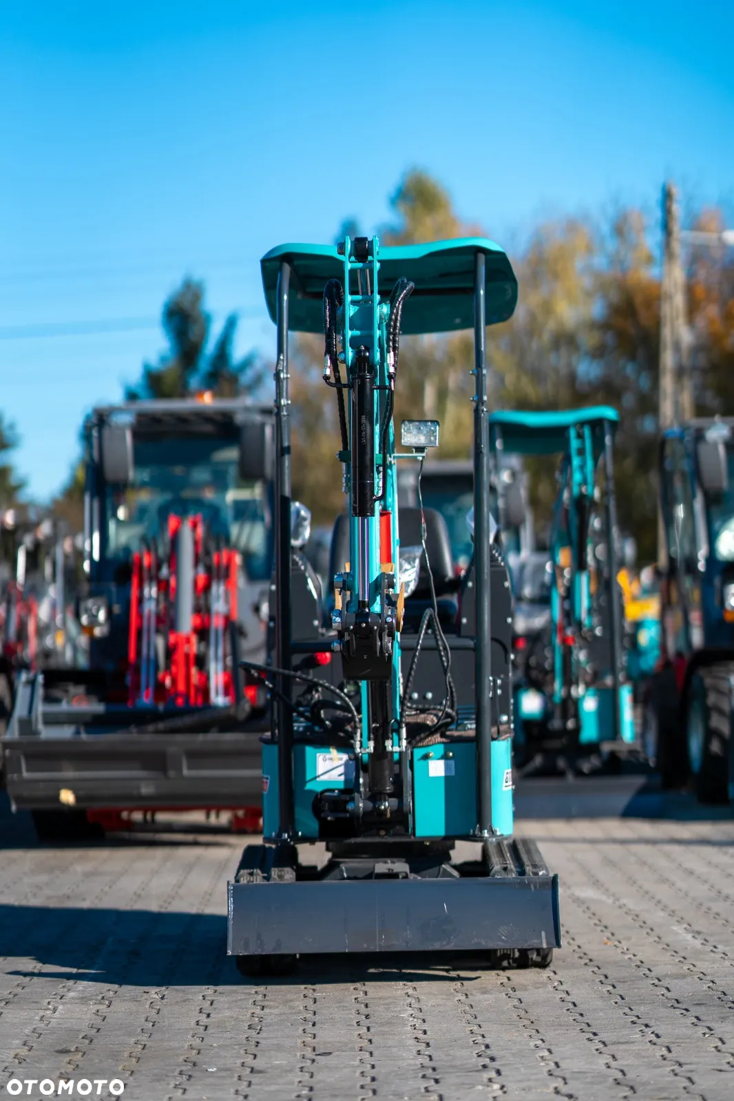 Kingway BAGGER 1000 Joistick Ramię Skrętne 1200kg 3 łyżki - 17