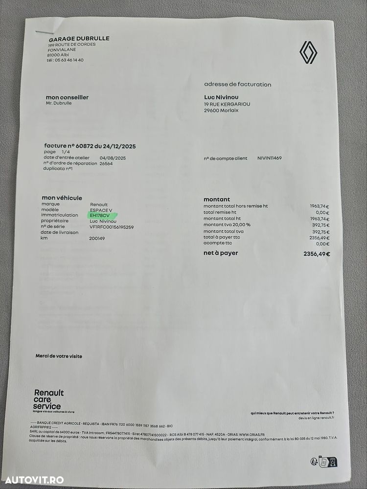 Renault Espace Energy dCi 160 EDC Initiale Paris - 21