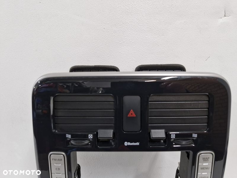 NISSAN LEAF I 1 PANEL ŚRODKOWY KLIMATYZACJI RAMKA KRATKI NAWIEWU - 3