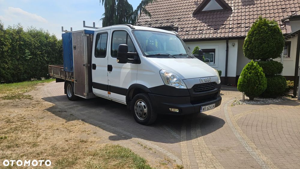 Iveco DAILY 35C17 3.0 HPI  35C DUBEL KABINA  7-OS SKRZYNIA  PAKA 3,20 M  IDEALNE POD KIPER  WYWROTKA - 3