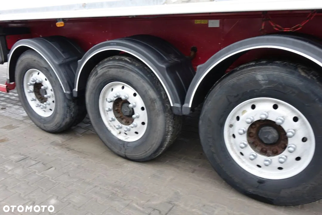 Stas WYWROTKA / S300CX / 44m3 / Z NADSTAWKAMI 52 m3 / ALUMINIOWA / OSIE MERCEDES / OŚ PODNOSZONA / KLAPO-DRZWI / ALUMINIOWE FELGI - 27
