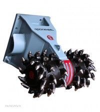 Frezarka Głowica frezująca RockWheel D10 koparka 8-12 t - 1