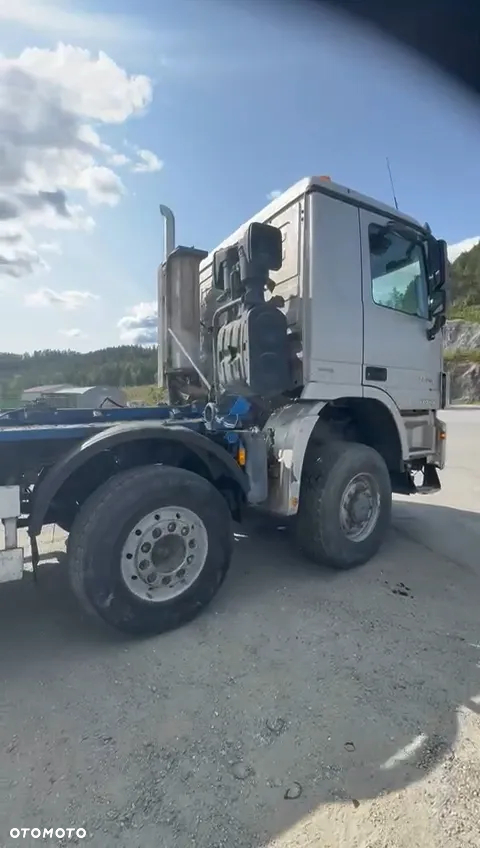 Mercedes-Benz Actros 4148 8x6 mp3, v6, euro 5, 55 000km org przebieg, podwozie z hydraulika - 7