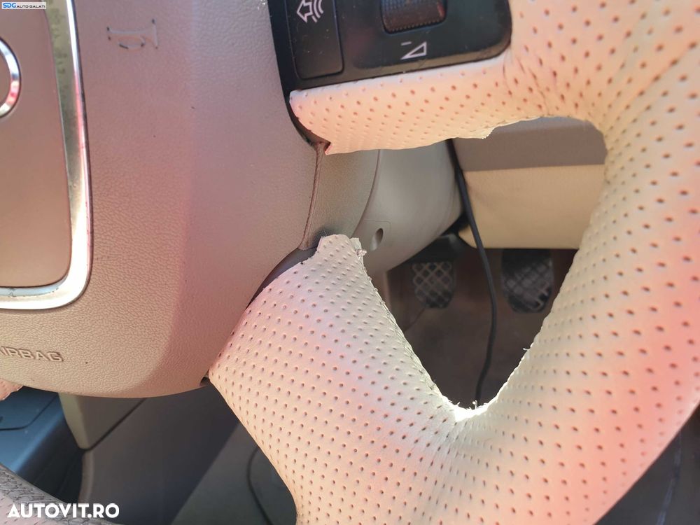 Volan Piele 4 Spite cu Comenzi FARA Airbag Retapitat cu Husa Audi A6 C6 NFL Non Facelift 2004 - 2008 [K6897] - 3