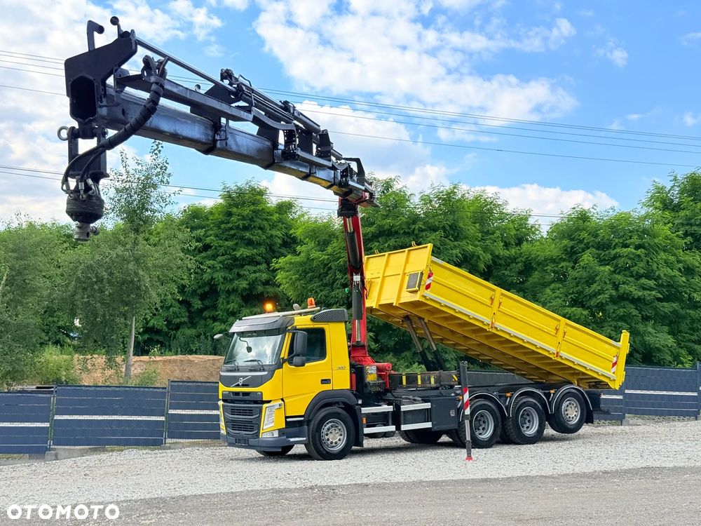 Volvo * Volvo FM 380 * Kiper Wywrotka * 8x4 * Kran Palfinger PK 27001-EH * Sprowadzony * - 28
