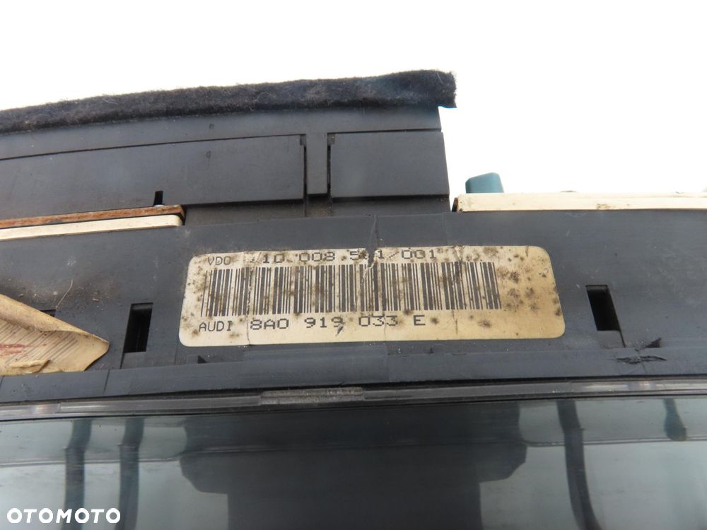 LICZNIK AUDI 80 B4 1.9 TD 8A0919033E - 2