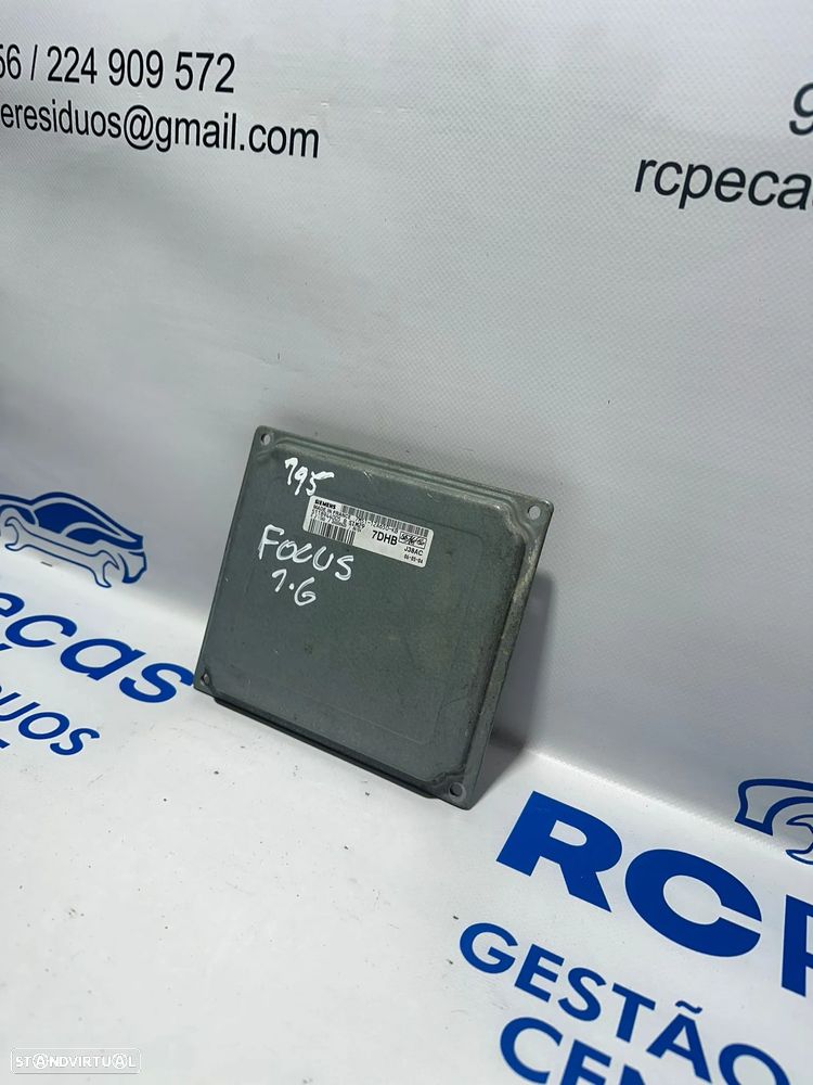 .Centralina Motor Siemens Ford 1.6 1.6 Ti VCT 7M5112A650KB S118944005B 2003 - 2010 - 7