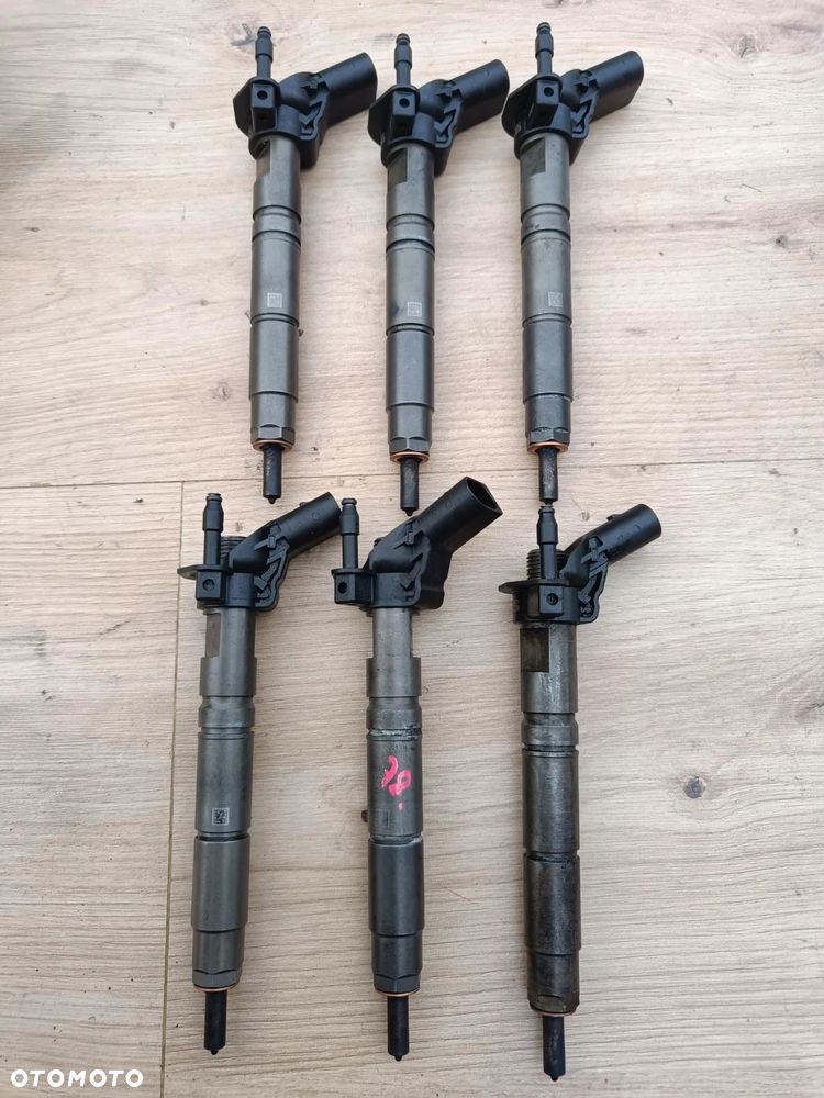 MERCEDES OM642 3.0 CDI WTRYSKIWACZE WTRYSKI 208tyś km 6SZT KOMPLET W209 W211 W219 W221