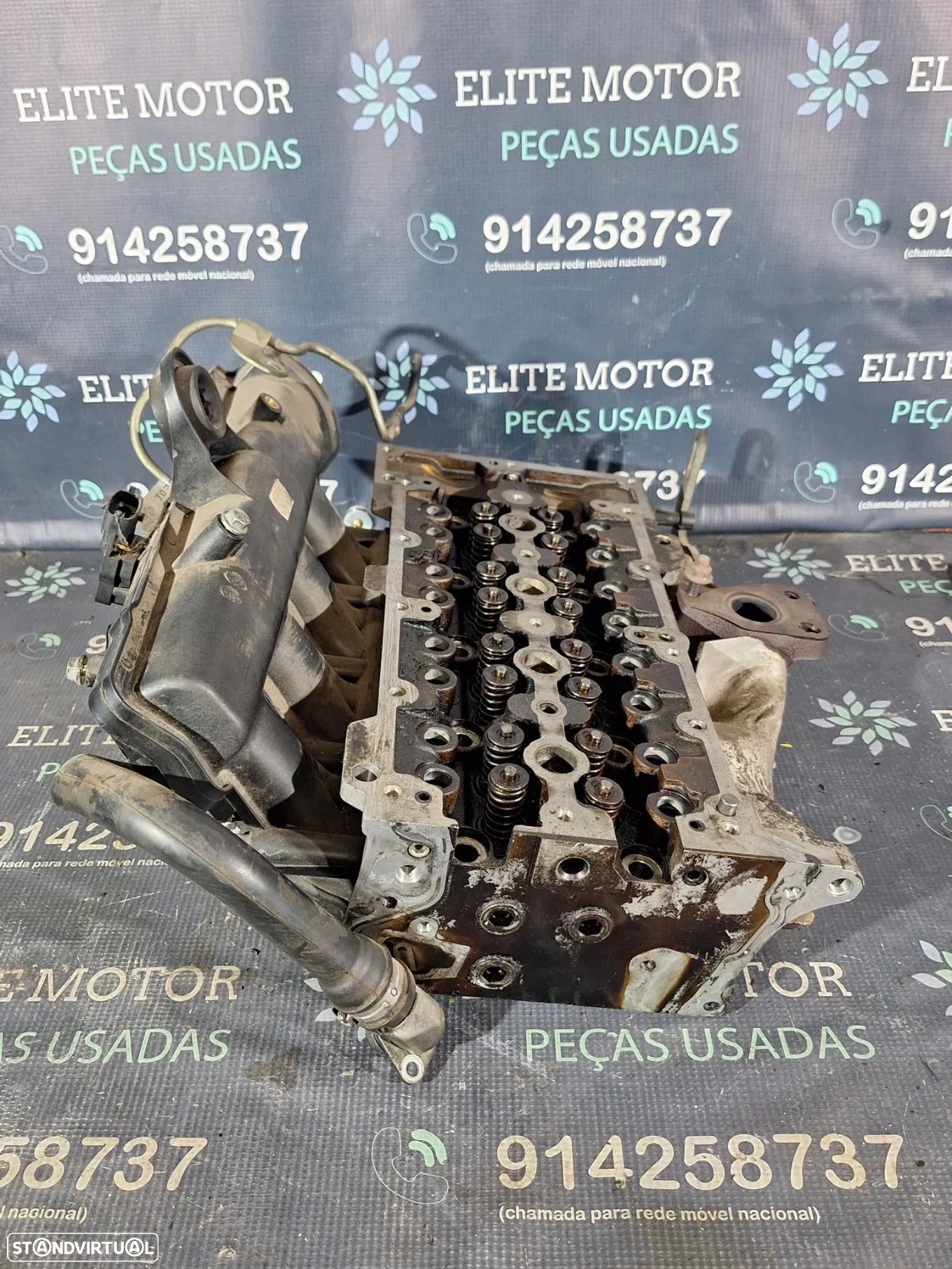 Cabeça de motor usada 0381181115 OPEL CORSA 1.3 CDTI CITROEN NEMO PEUGEOT BIPPER - 3