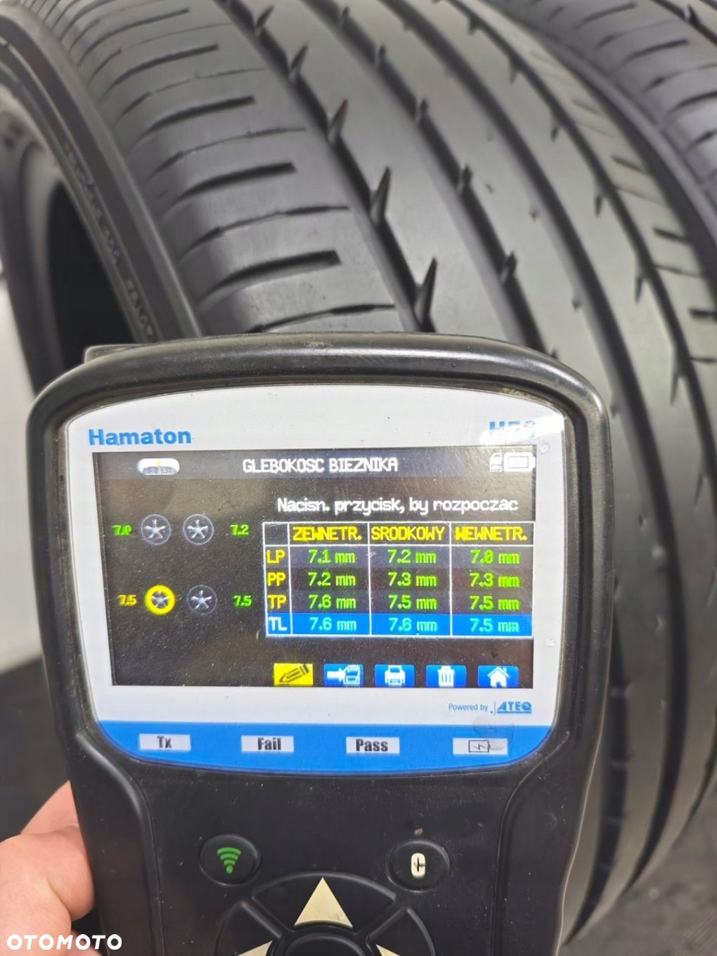 215/50r18 toyo 2018 opony letnie 7,5mm 51300 - 11