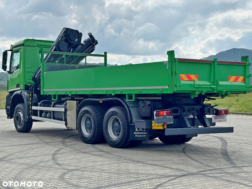 Mercedes-Benz AROCS 2636 * WYWROTKA 6,00 m * HIAB 122 ES - 3 HIPRO /6x4 - 6