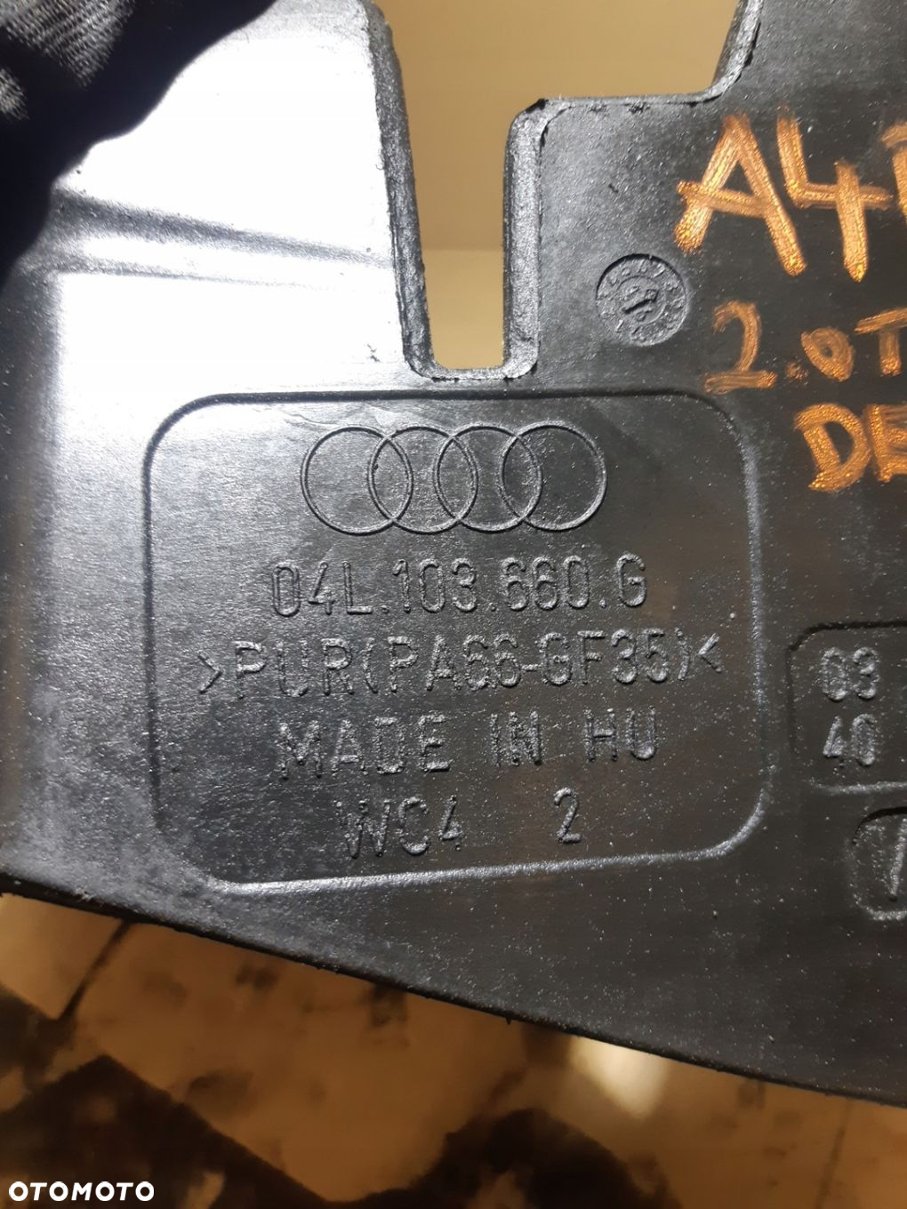 AUDI A4 B9 2.0 TDI WYGŁUSZENIE OSŁONA MISKI OLEJOWEJ 04L103660G - 10