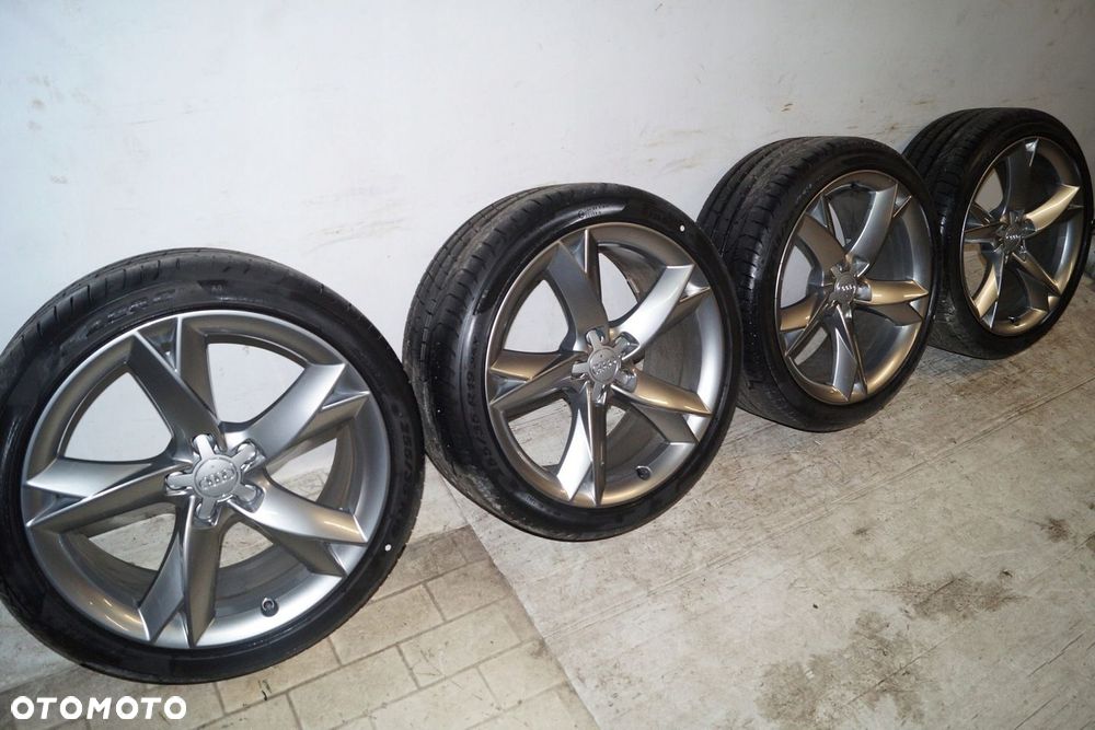 AUDI A5 S5 8T A4 KOŁA FELGI R19 LATO KOMPLET OPONY 255 35 R19 ET32 ALU - 3