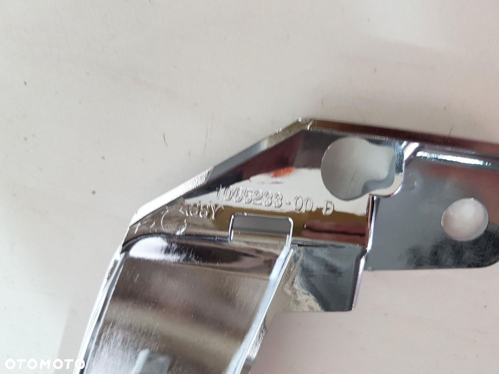TESLA S LIFT 16- CHROM ZNACZEK LISTWA GRILL PRZÓD 1065233-00-D NOWA ORYGIN - 5