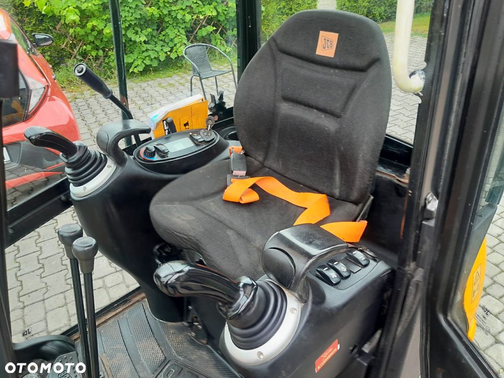 JCB 8018 2017r. 1490mtg- koparka minikoparka gąsienicowa CAT Wacker Neuson - 13