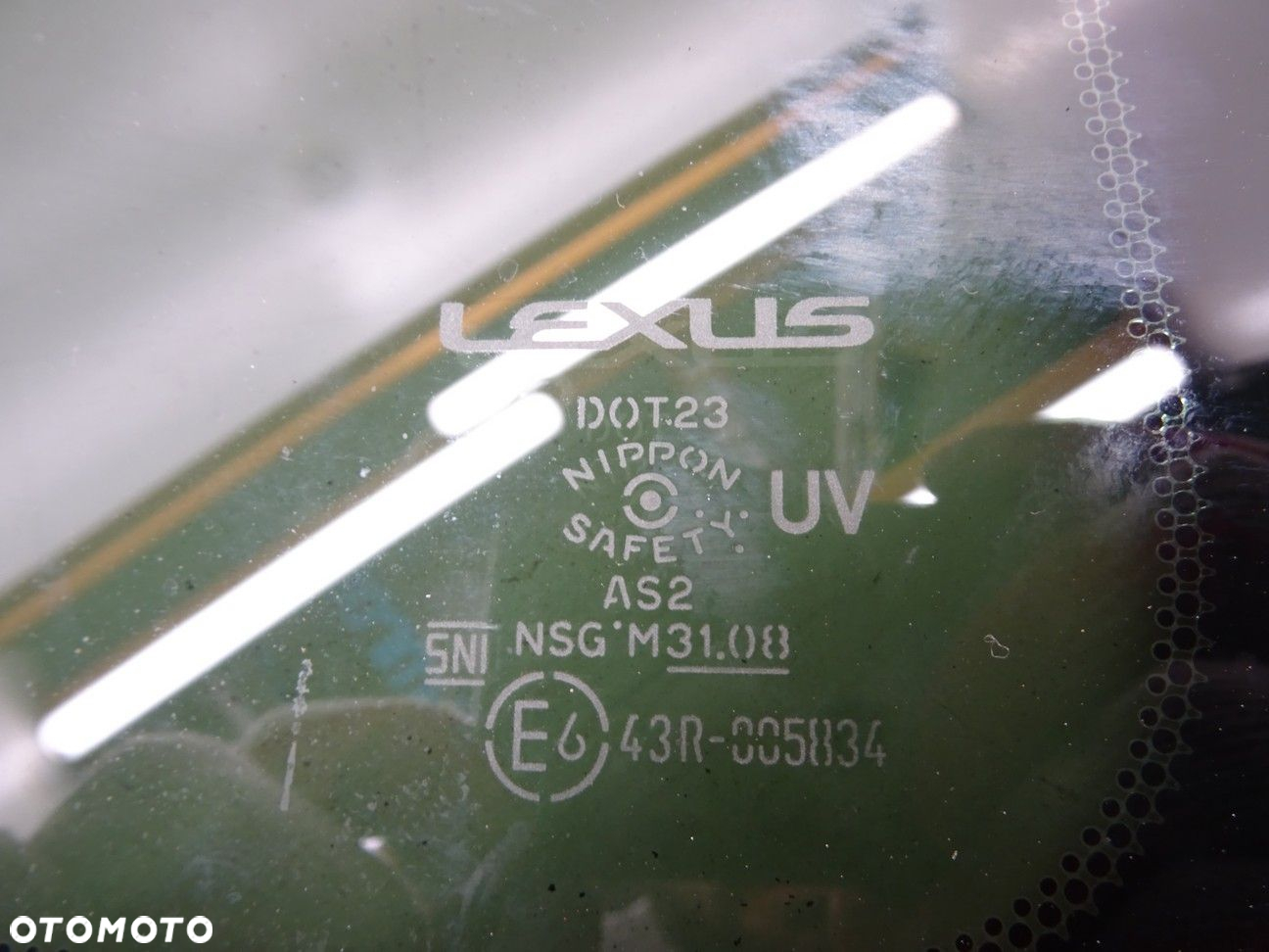 SZYBA TYŁ LEWA KAROSERYJNA - 695.00 PLN - LEXUS RC (_C1_) 2014 - 2022 F (USC10_) 351 kW [477 KM] - 2