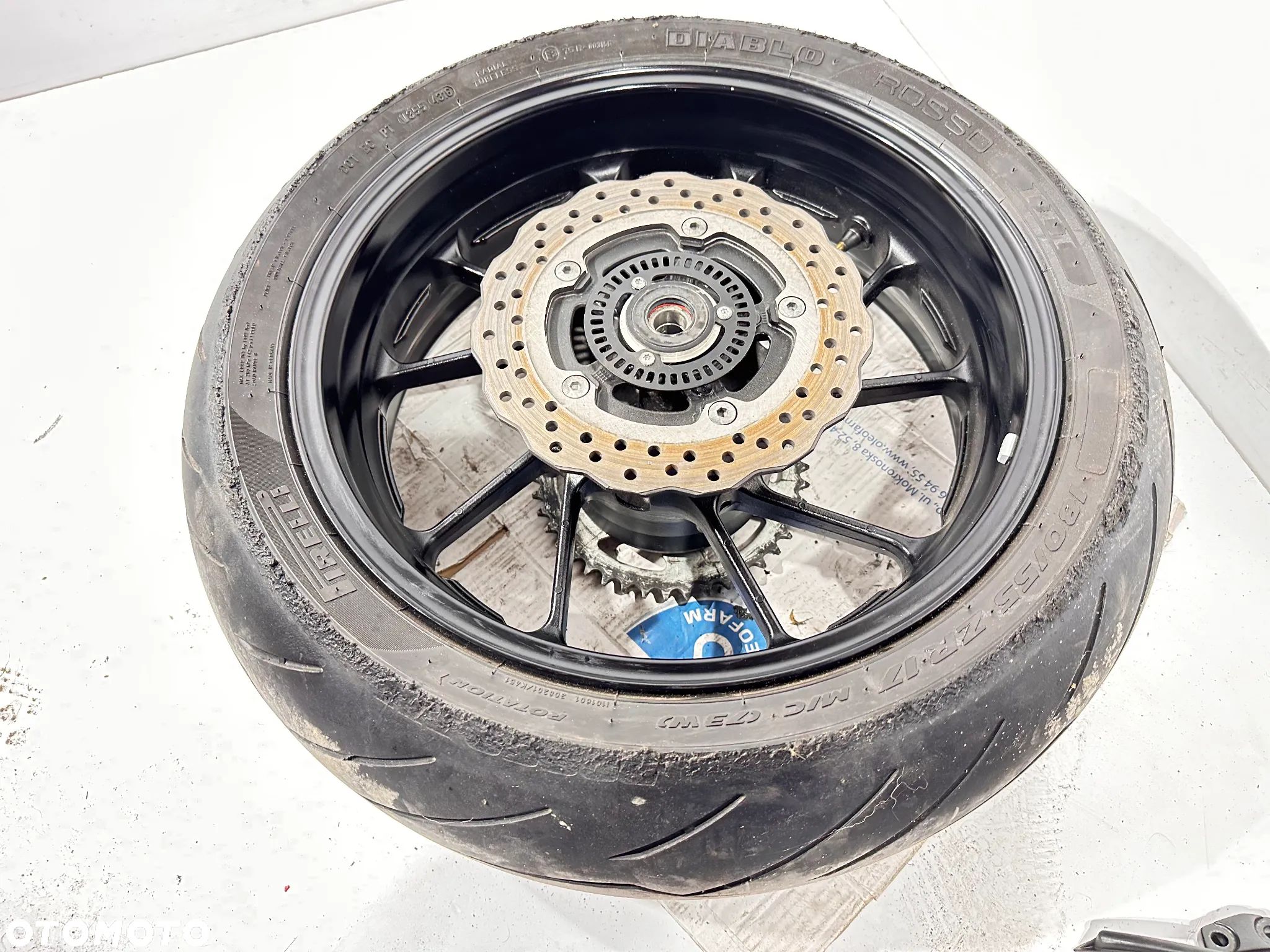 Koło felga tył 180/55/17 Yamaha MT07 MT-07 Tracer 700 - 1