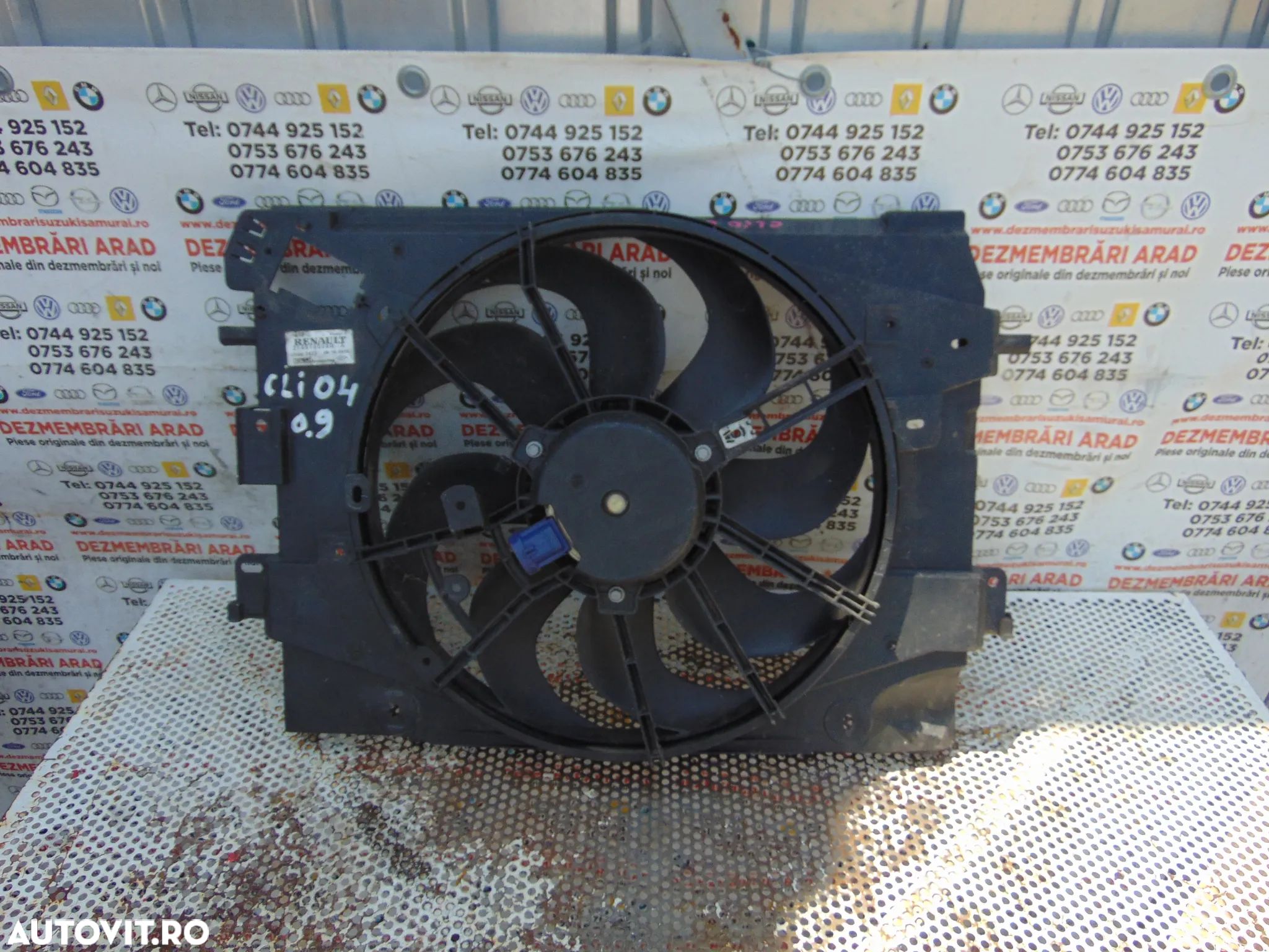 Ventilator racire Renault clio 4 Dacia Logan Sandero 1.5 0.9 duster dokker gmv - 1