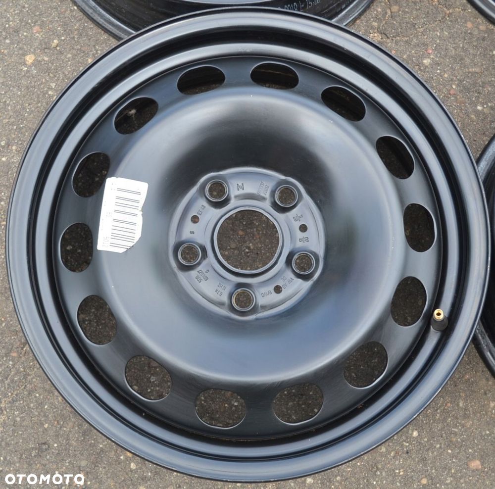 FELGI STALOWE VW SKODA AUDI SEAT 5x112 6J16 ET 48 x4szt F-443 - 5