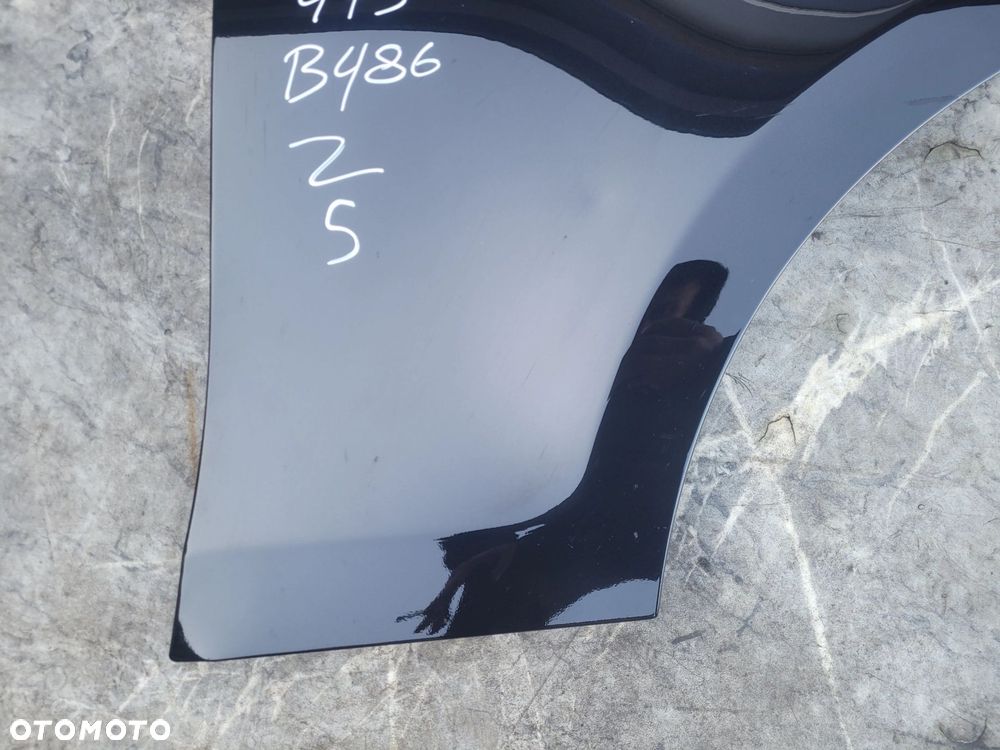 BŁOTNIK PRAWY PRZÓD PRZEDNI BMW E81 E82 E87 E88 475 BLACKSAPPHIRE B486 - 2