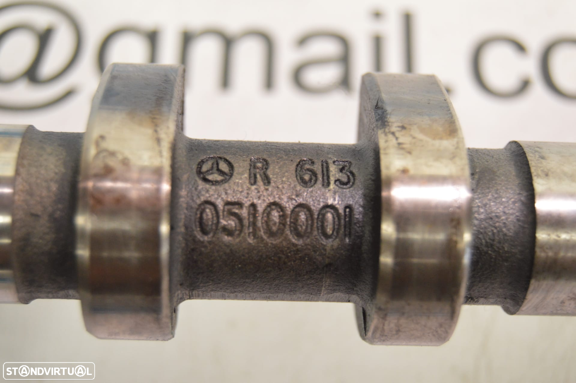 ARVORE CAMES ADMISSÃO VEIO EXCENTRICOS 6130510001 R6130510001 A6130500301 A6130501901 MERCEDES BENZ CLASS S W220 S320 CDI 197CV OM602982 602982 - 4