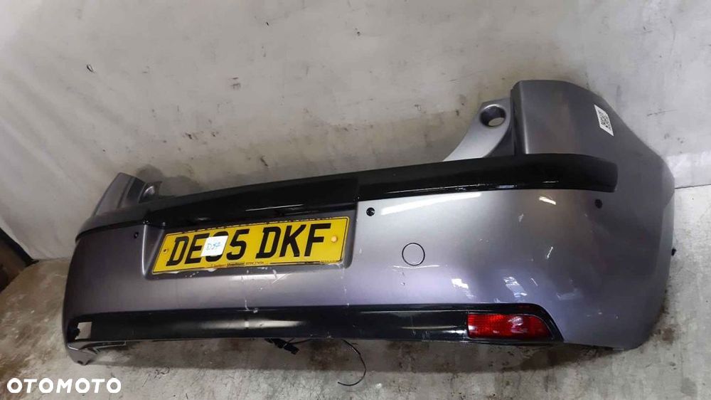 * ZDERZAK TYŁ TYLNY CITROEN C4 HB SZARY PDC CZUJNIKI - 3