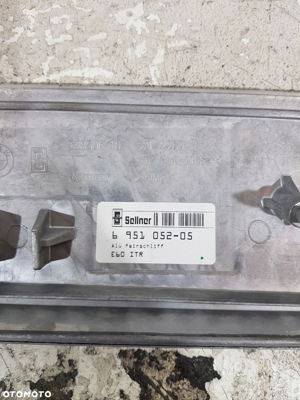 LISTWA DEKOR DESKI ROZDZIELCZEJ 6951052 BMW E60 E61 LCI EUR - 8