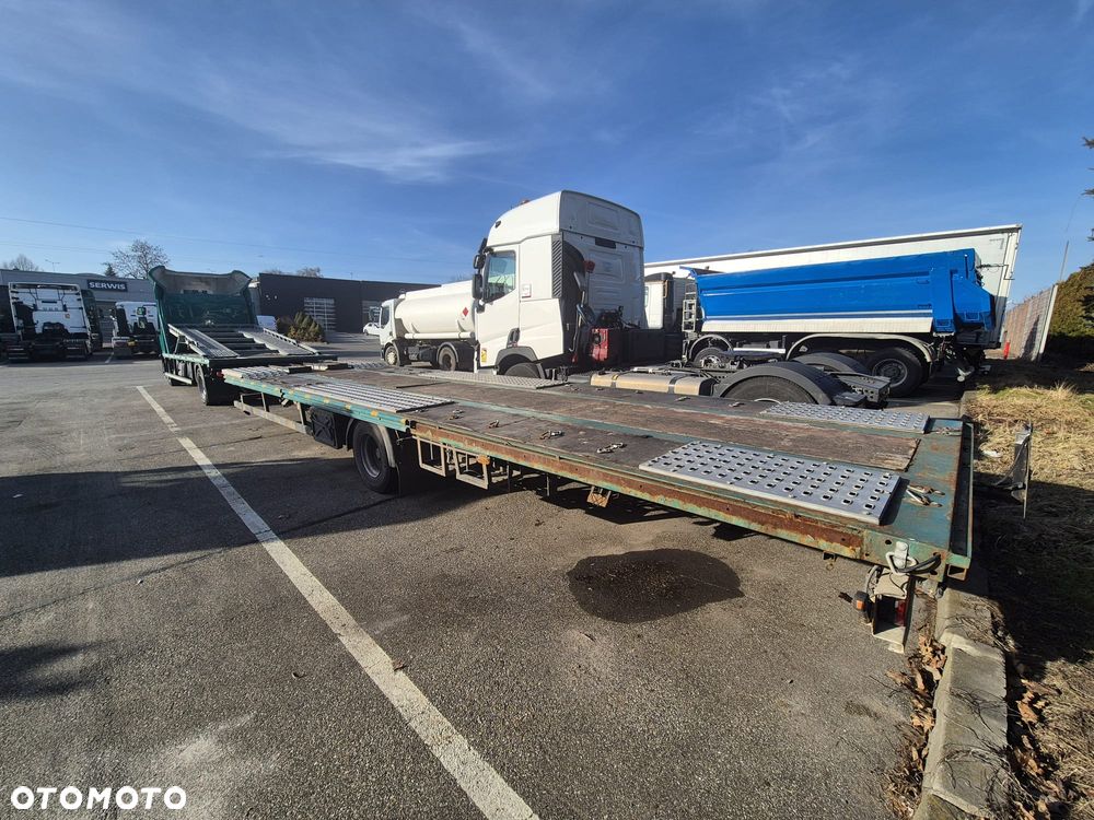 Renault MIDLUM AUTOLAWETA ZESTAW Z PRZYCZEPĄ WINDA HYDRAULICZNA - 8