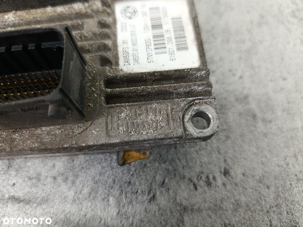 KOMPUTER, STEROWNIK FIAT GRANDE PUNTO 51784956 61601.098.06 1.2 8V - 5