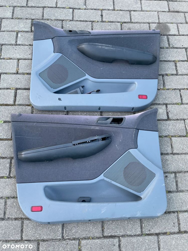 SKODA FABIA I BOCZKI TAPICERKA DRZWI KOMPLET - 2