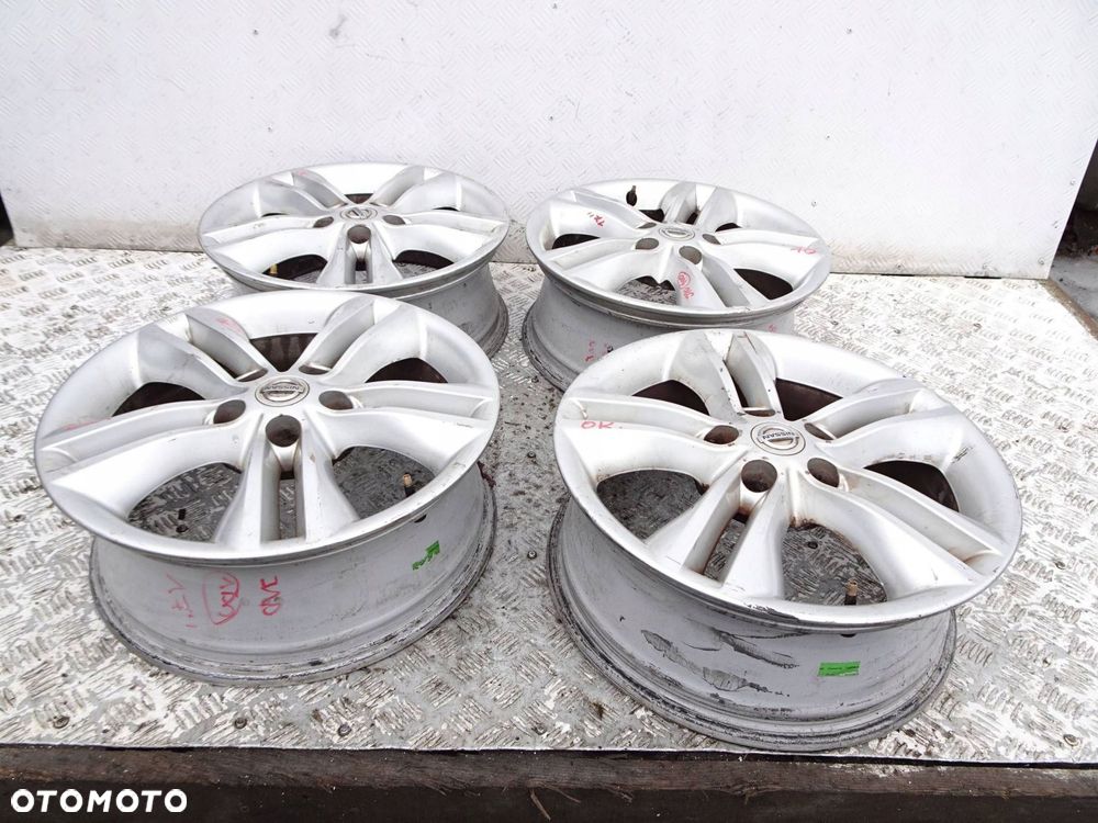alufelgi kpl. nissan qashqai j10 17" 5x114.3 et 40 - 2