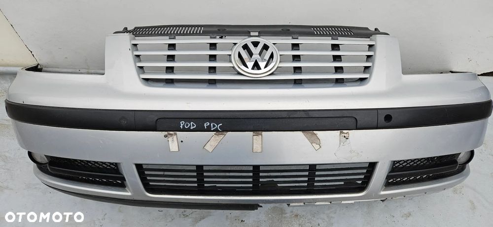 VW SHARAN 7M zderzak przedni przód PDC