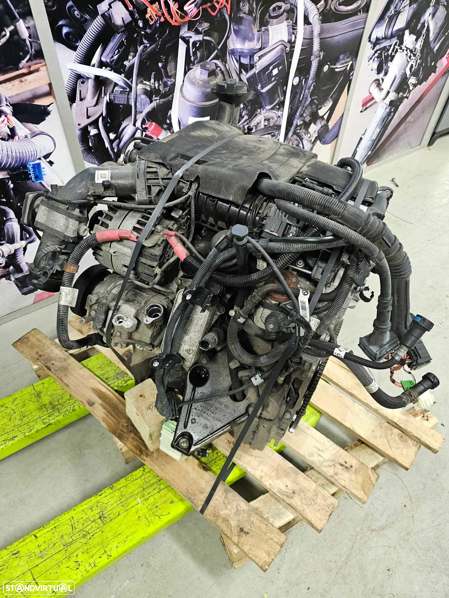 Motor BMW 2.0D, ref N47D20C, de 184cv - 4