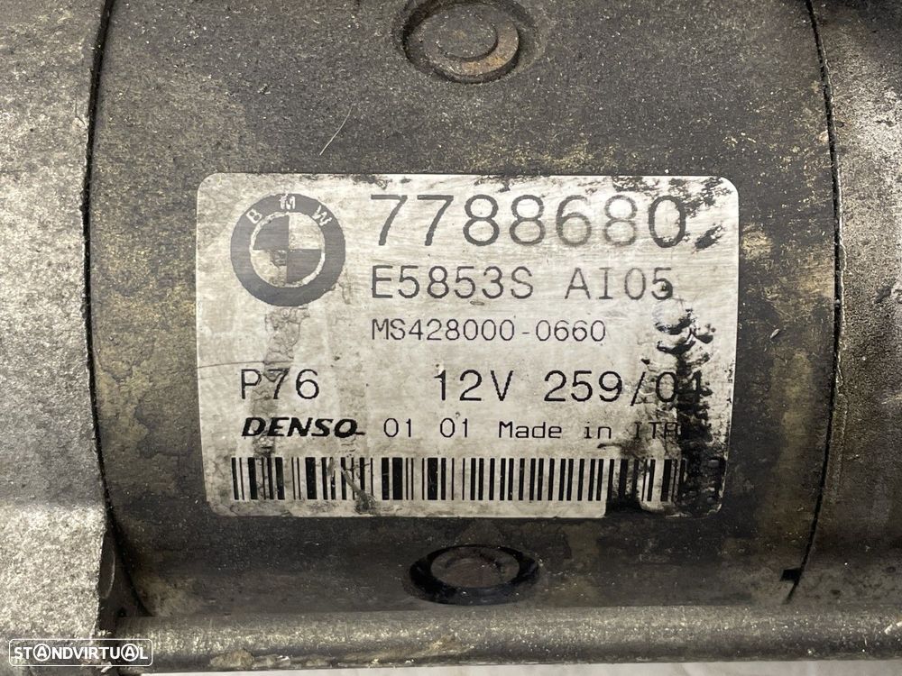 Motor de arranque Usado BMW X5 (E53) 3.0 d REF. 7788680 MOTOR M57 306D2 - 5
