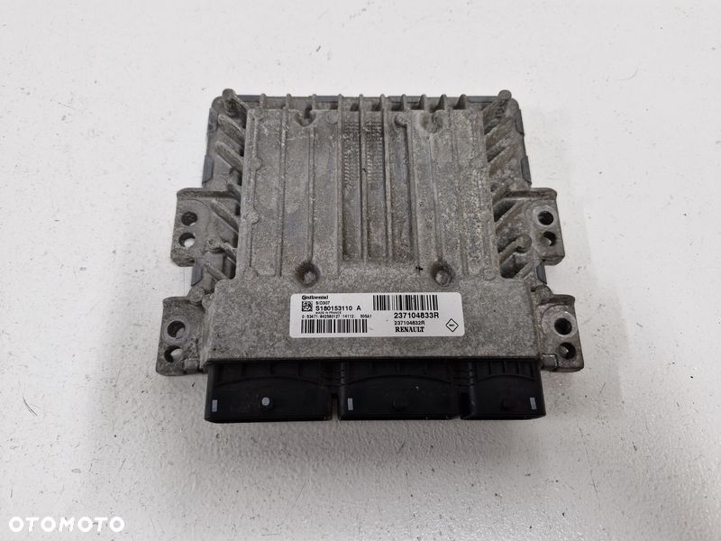 renault megane scenic 3 iii 1.5 dci komputer sterownik silnika ecu 237104833r - 1
