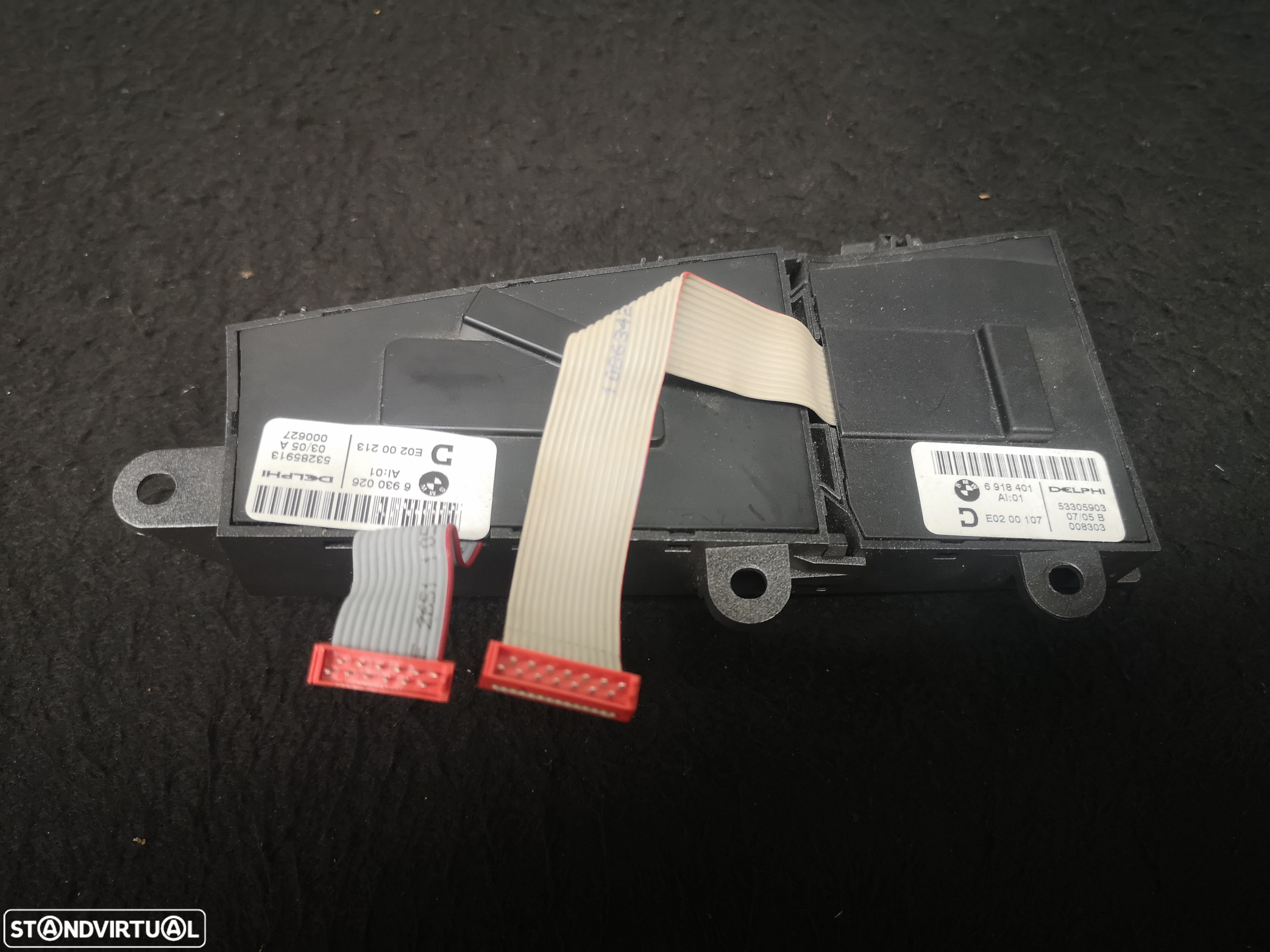 Interruptor comando banco frente direita  ORIGINAIS BMW7 E65 E66 2001-2008 - 3