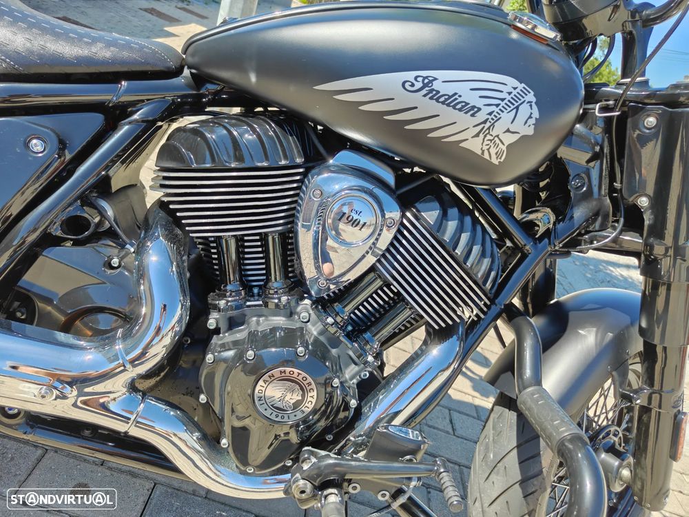 Indian Chief Dark Horse Bobber - 7